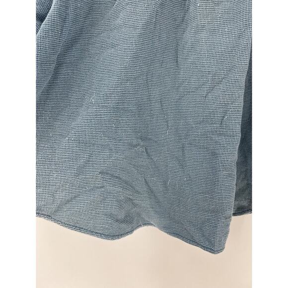 Elisabeth by Liz Claiborne Vintage Blouse Womens 22 Petite Blue Button Front Top - Picture 6 of 16